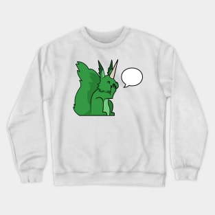 Compendium of Arcane Beasts and Critters - Ratatoskr (textless) Crewneck Sweatshirt